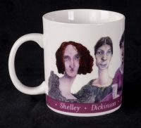 Literary Luminaries Mike Caplanis Women Poets Coffee Mug